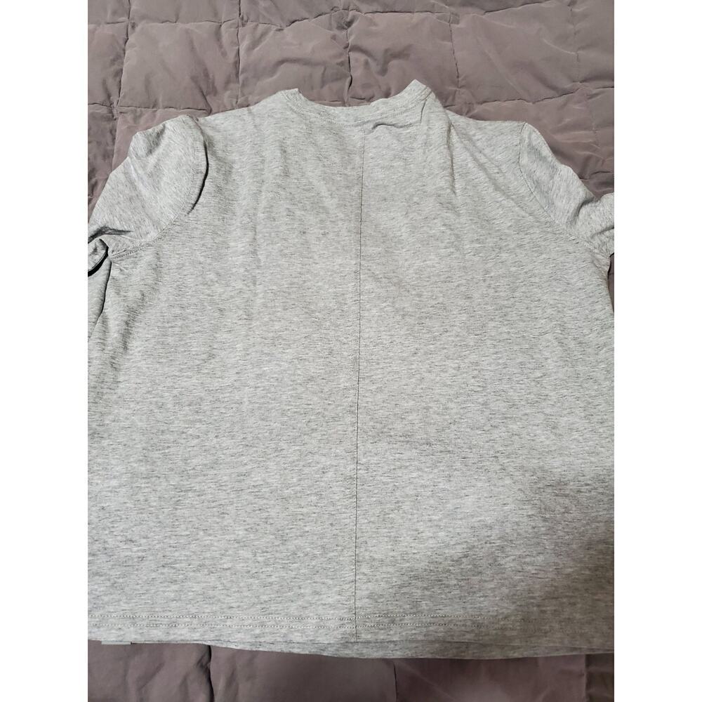 Carhartt Youth Logo Long Sleeve Shirt Gray Loose Fit Kids Size S 4/6 - Picture 11 of 11